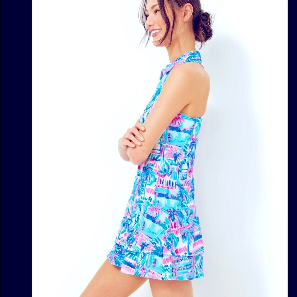 COPY - Beautiful Pga tour tennis dress lilly pulitzer LUXLETIC - Picture 2 of 4